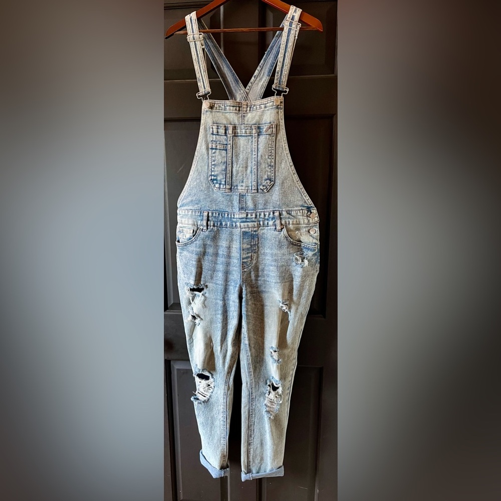 Ladies Denim Overalls